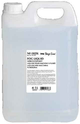 Fog machines, Fog liquid, 5 litres NF-502SL