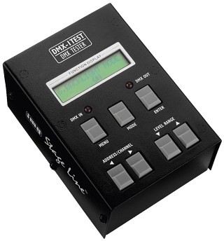 Control units, 512-channel DMX tester DMX-1TEST