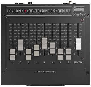 Steuergerte, Kompakter DMX-Controller LC-8DMX